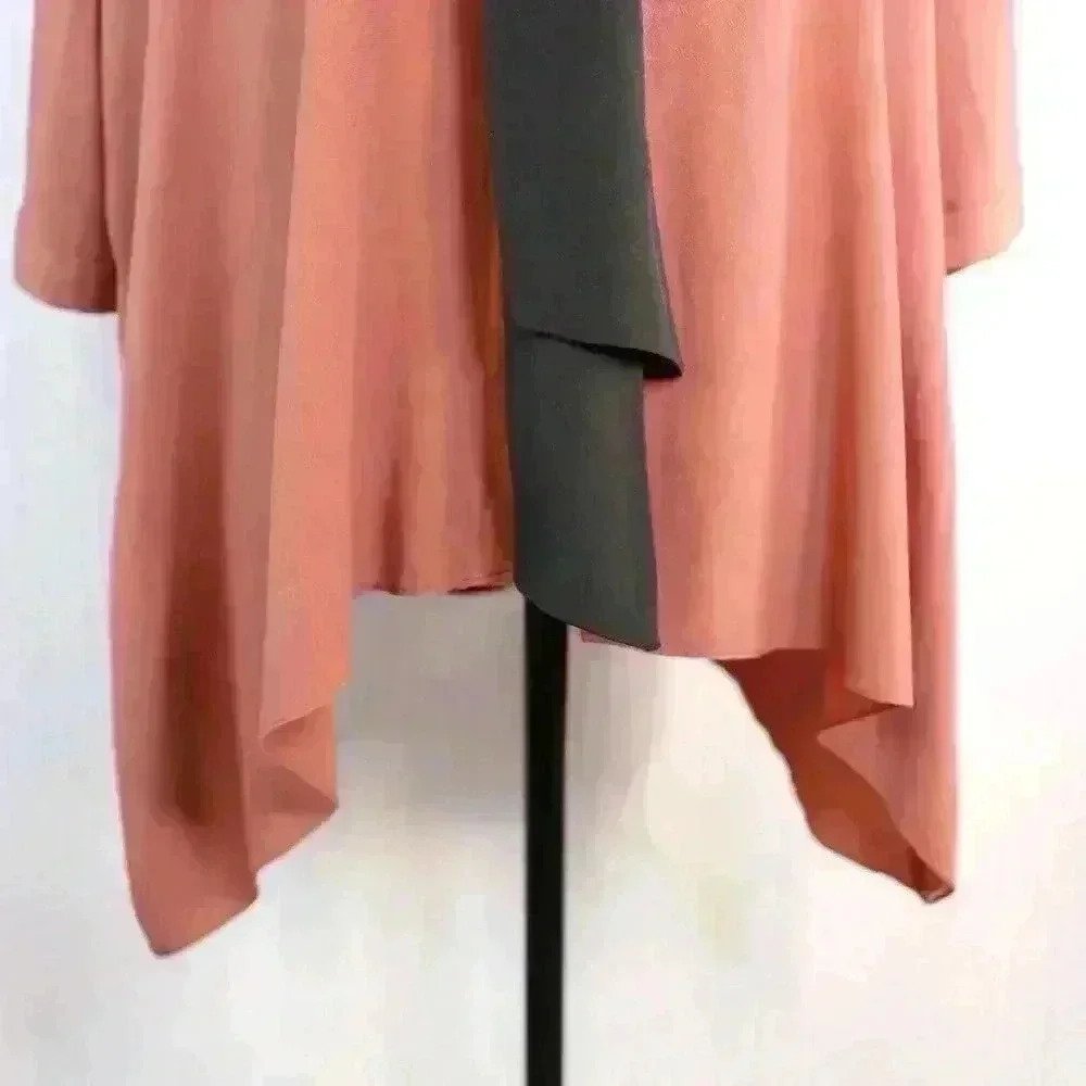 Zara Trafaluc Collection Size S Rust Color Short … - image 3